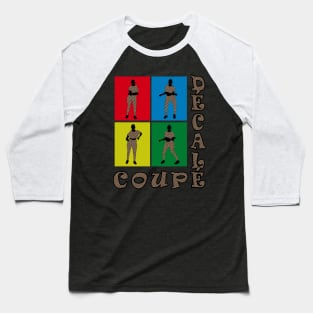 Coupé décalé bogolan Baseball T-Shirt